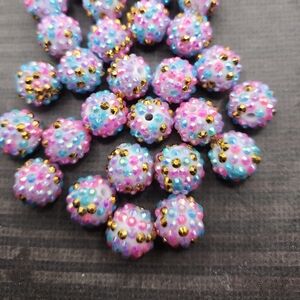 Colorful Rhinestone Beads